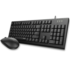 Rapoo wired Desktop x 125 s Black(دسکتاپ سیمی Rapoo x 125 s مشکی)
